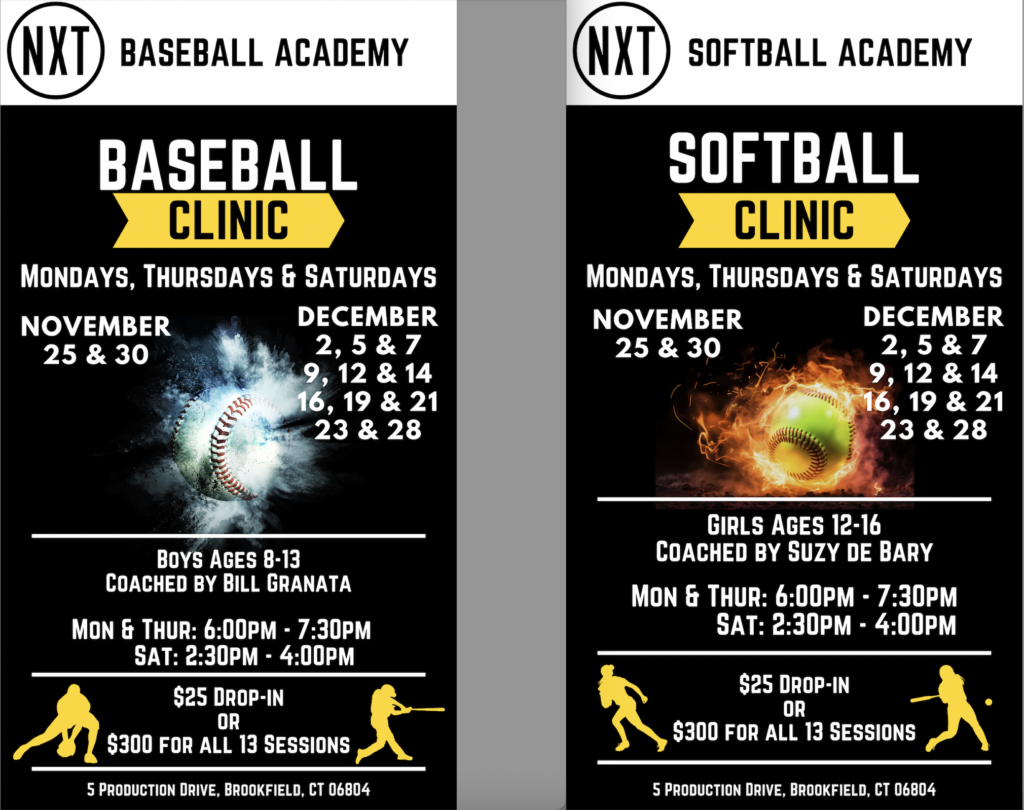 NXT Baseball & Softball Academy Clinics